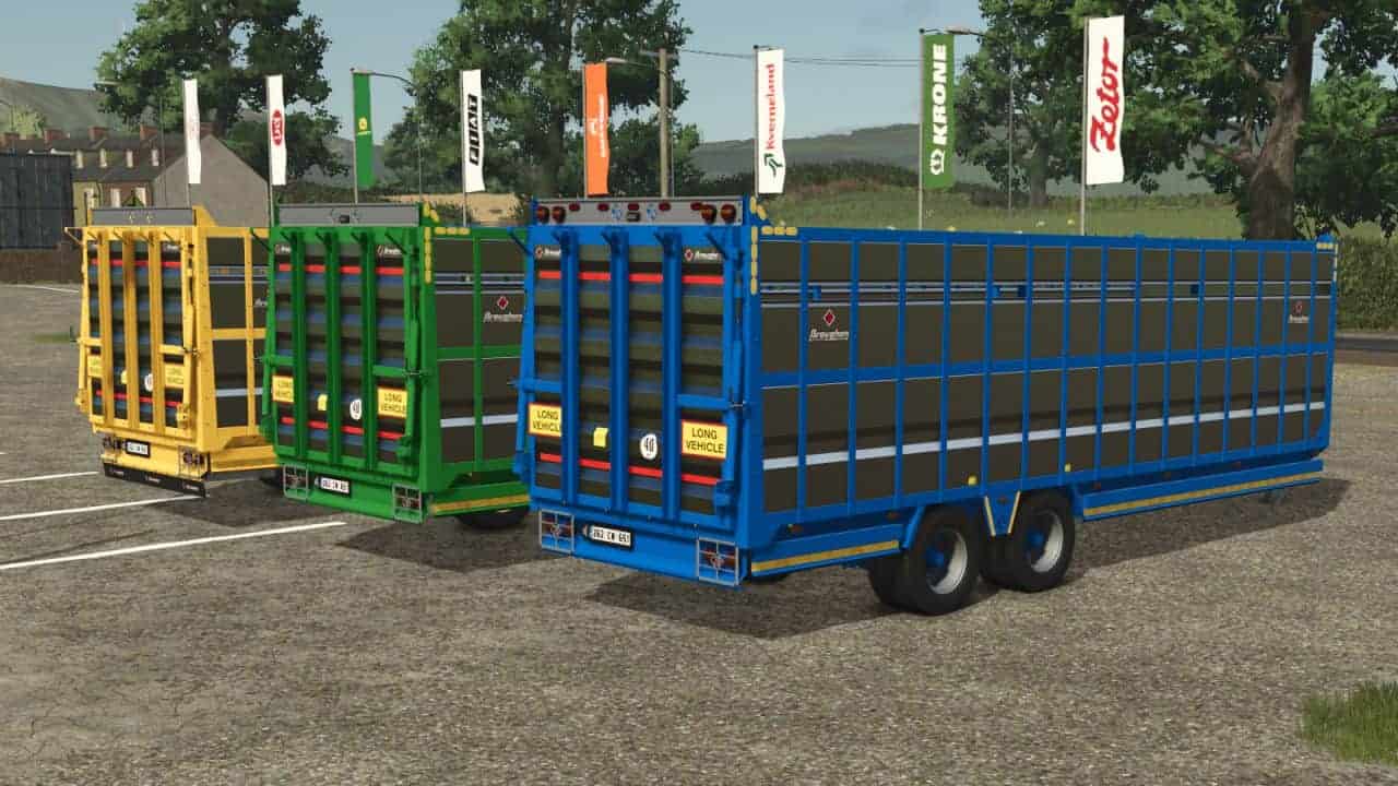 Broughan 28 Ft Animal Trailer v1.0