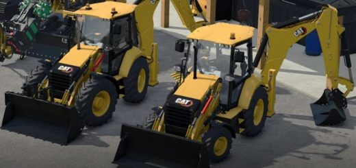 Cat backhoe Pack v1.0