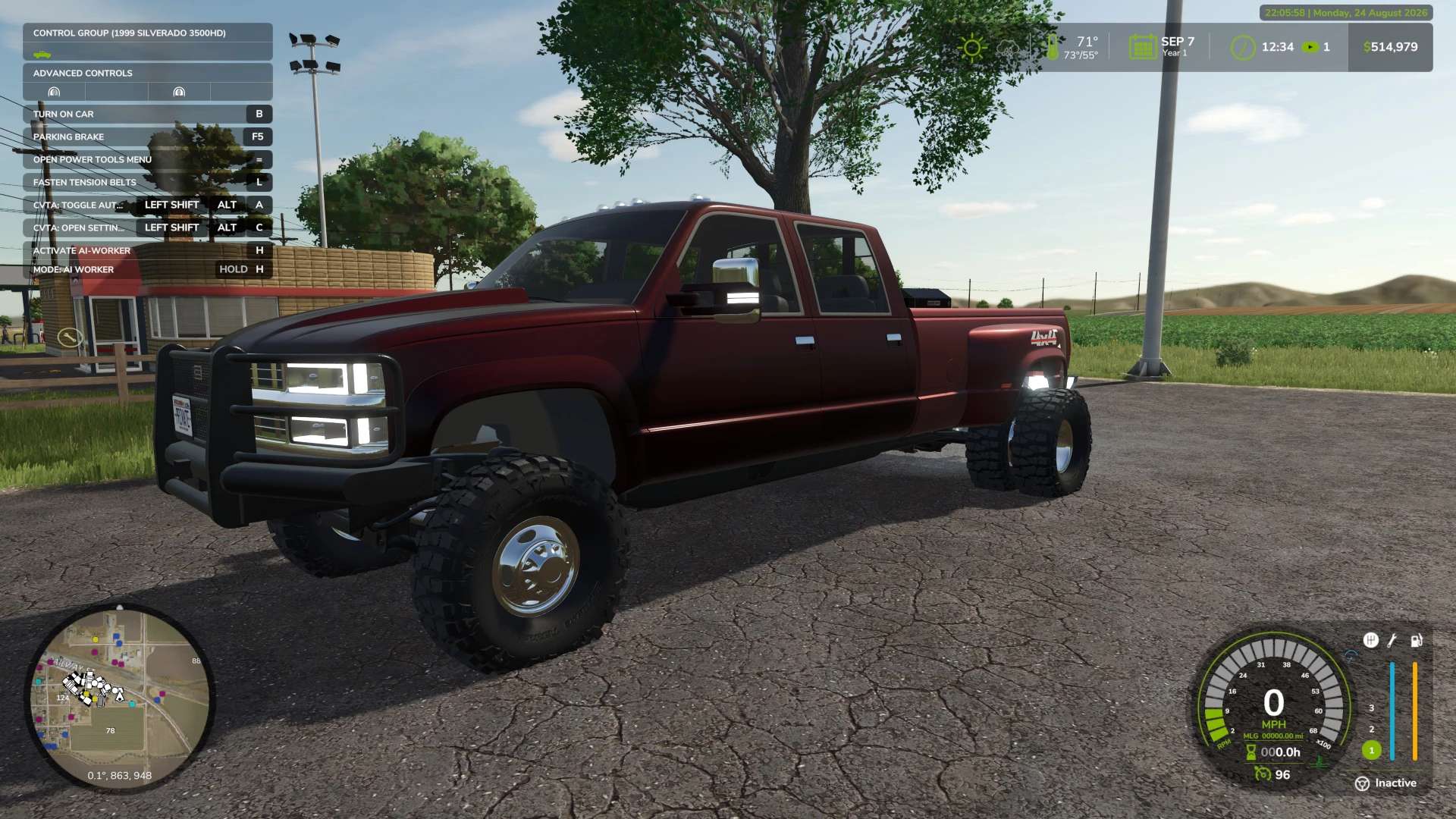 Chevrolet GMT400 K3500 Crew Cab v1.1.1.1