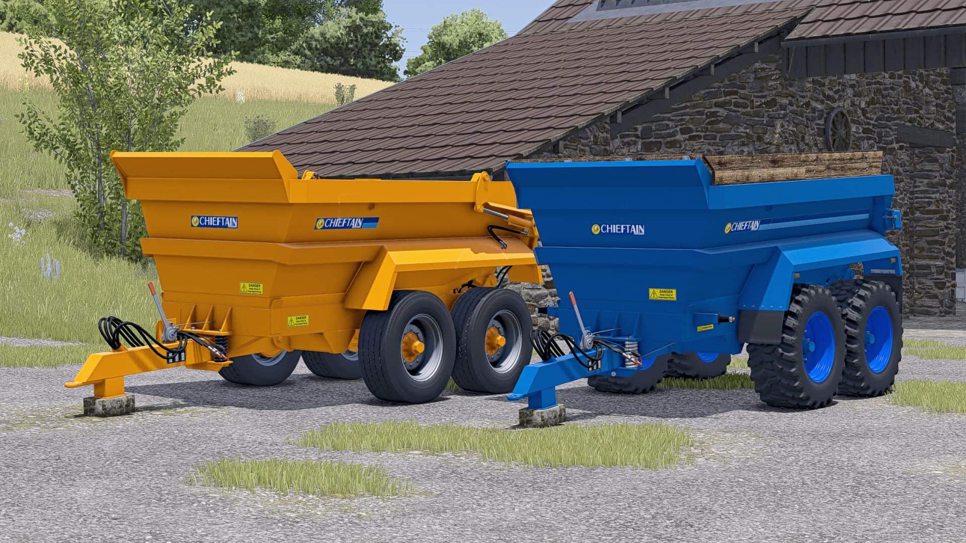 Chieftain Dump Trailer V1000 v1.0