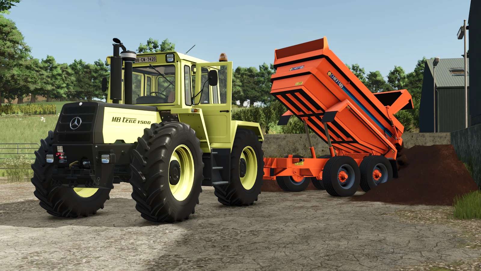 Chieftain Dump Trailer v1.0