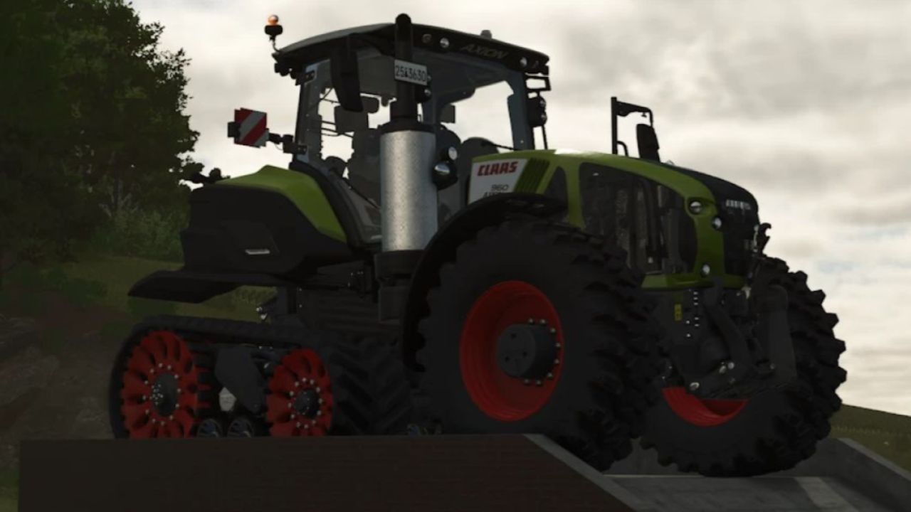 Claas Axion 960 Terra Trac 3000 PS (rust edition) v1.0