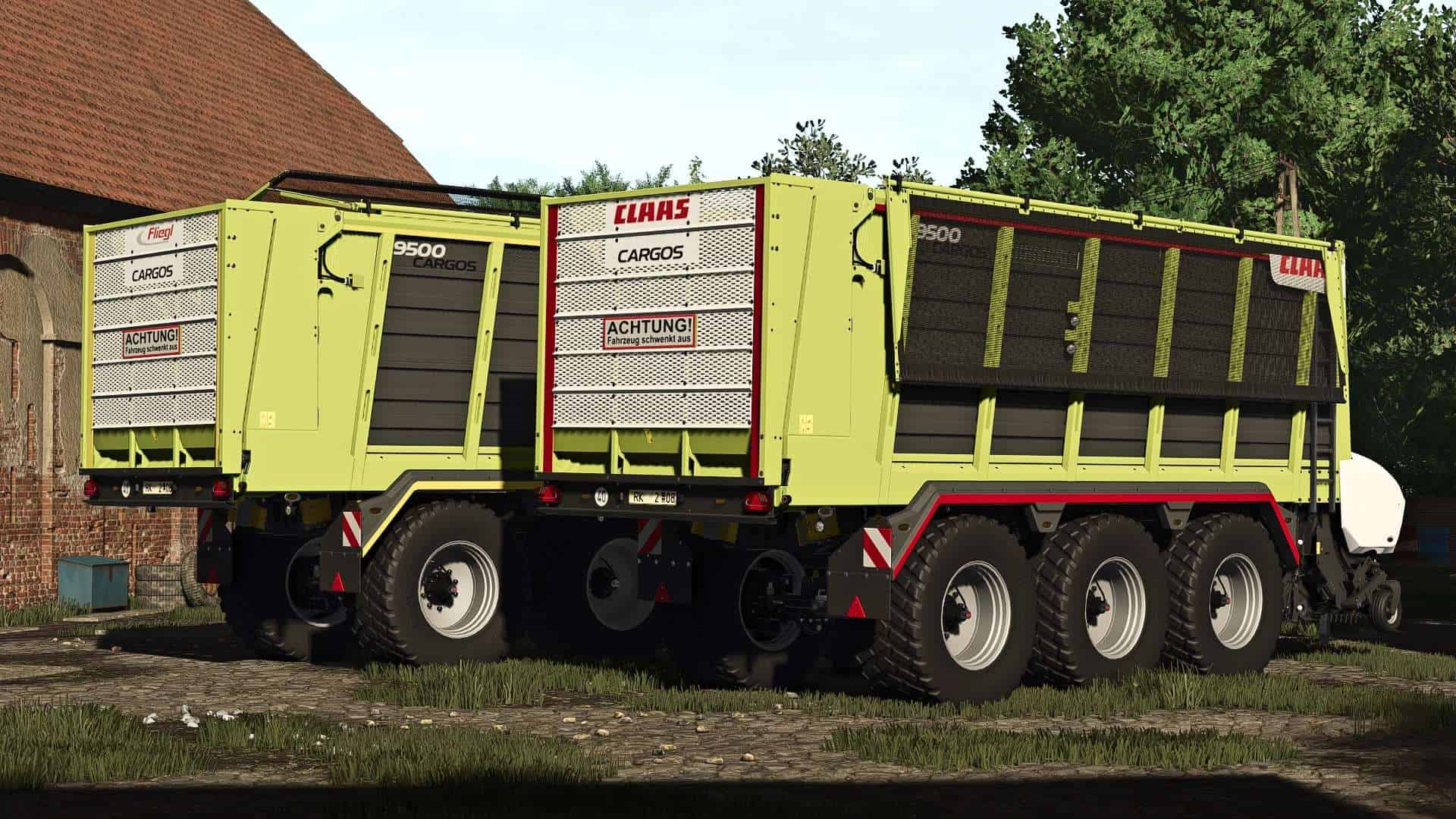Claas / Fliegl Cargos 8500 & 9500 v1.0