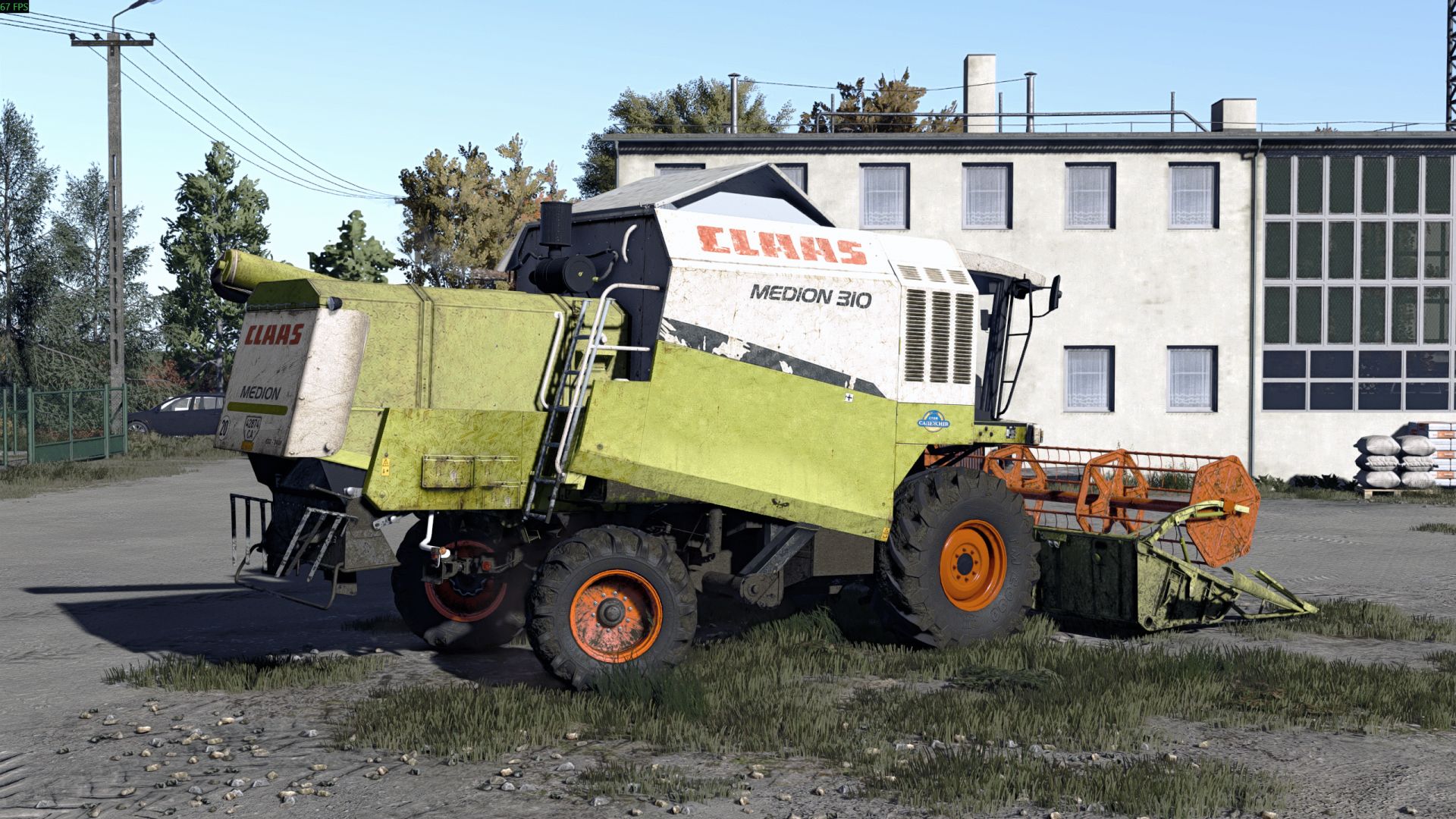 Claas Medion 310 (rust edition) v1.0