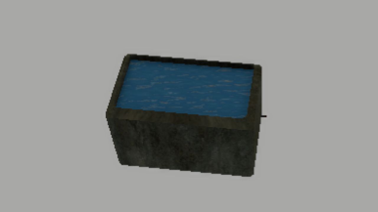 Concrete Water Trough Pack v1.0