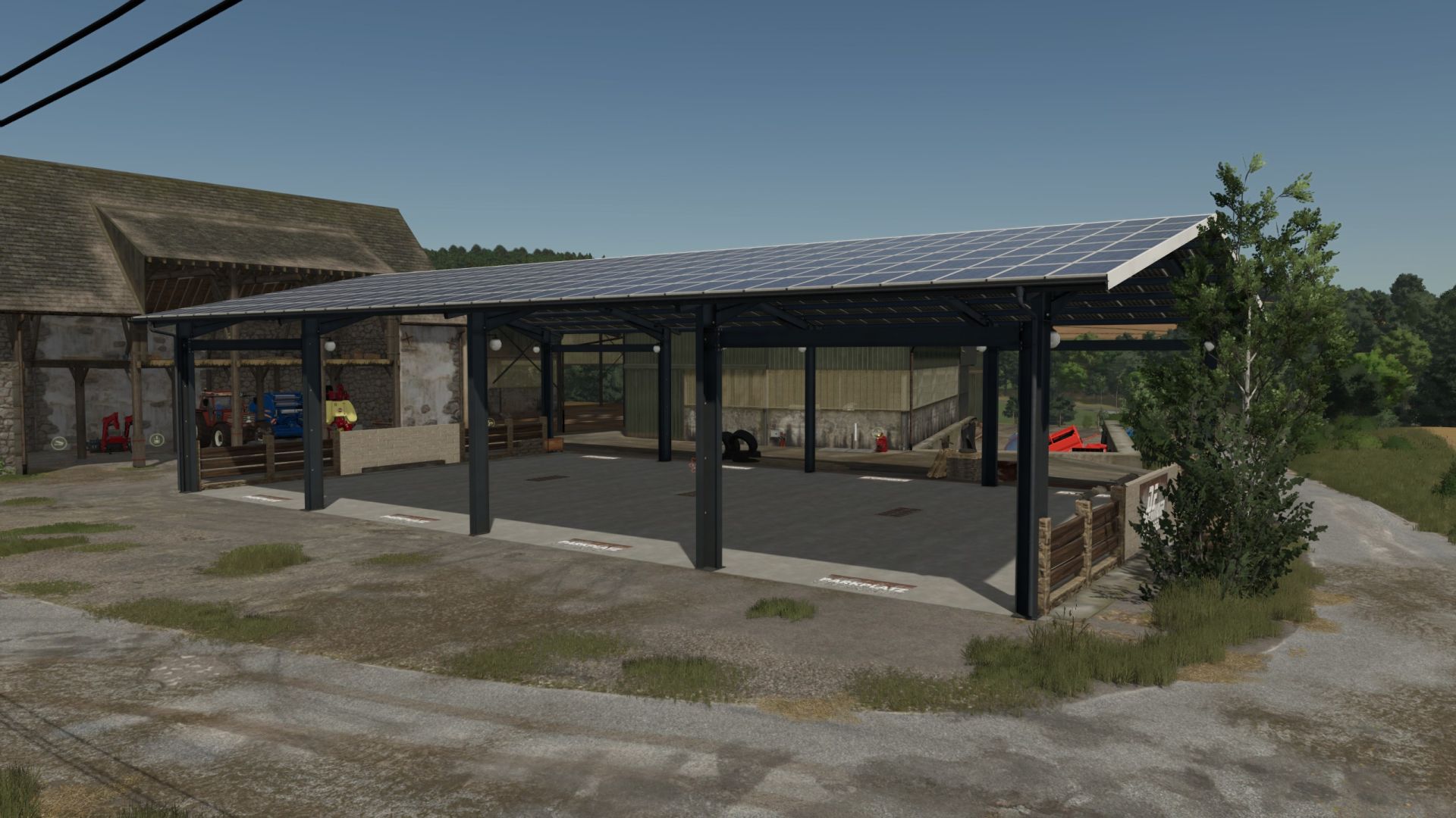 DF Premium Courtyard Garage M30 – Open Shelter v1.0