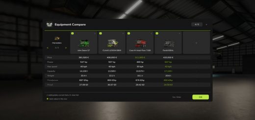 Equipment Compare v1.0.3.0