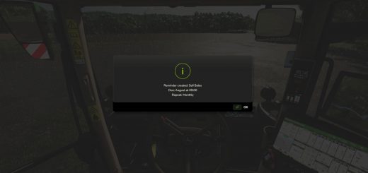 Farm Reminders v1.0