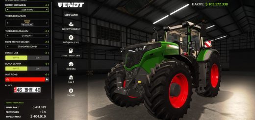 Fendt 1000 Vario Ultimate Performance Edition v1.0