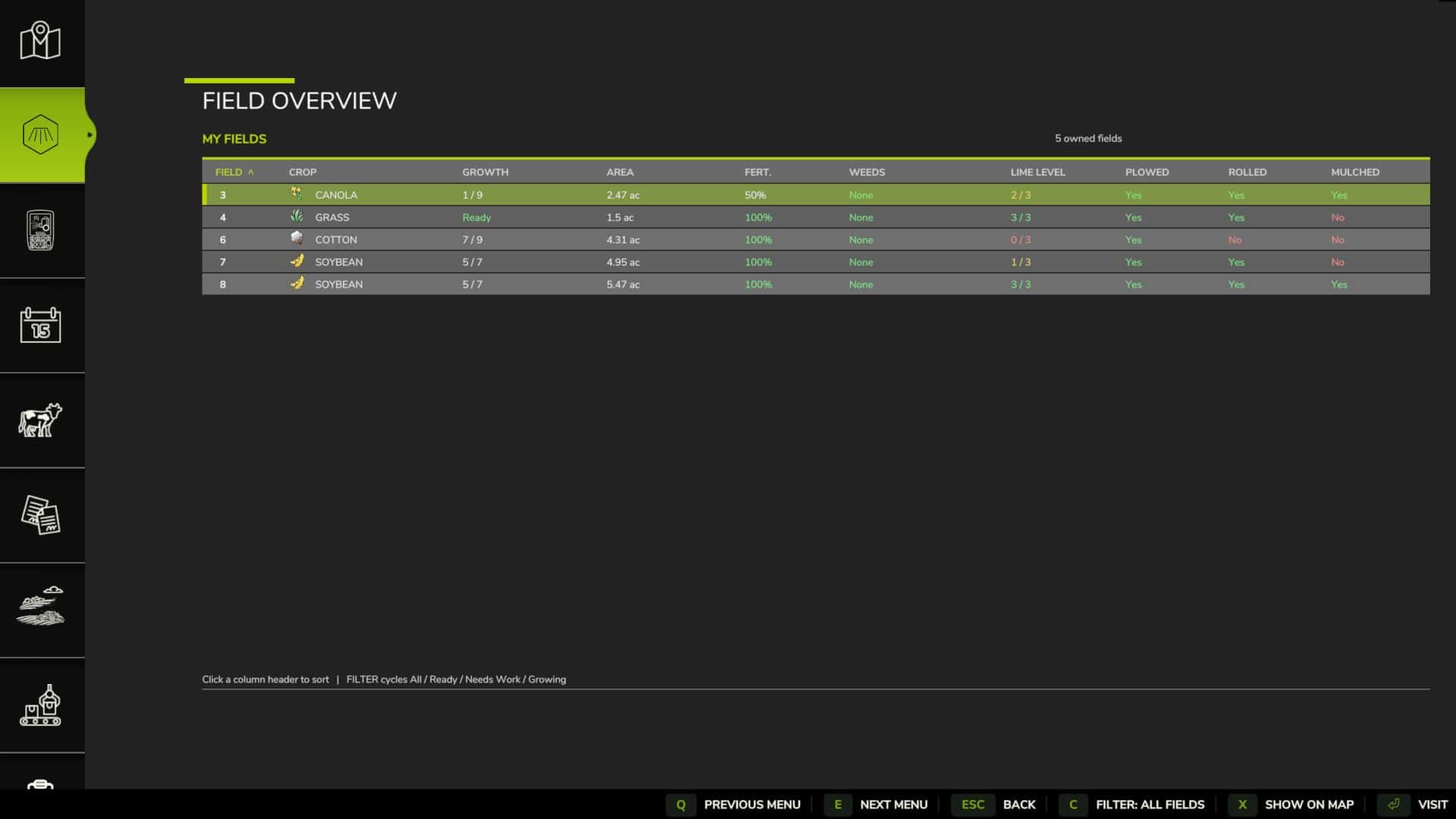 Field Overview v1.0.0.1