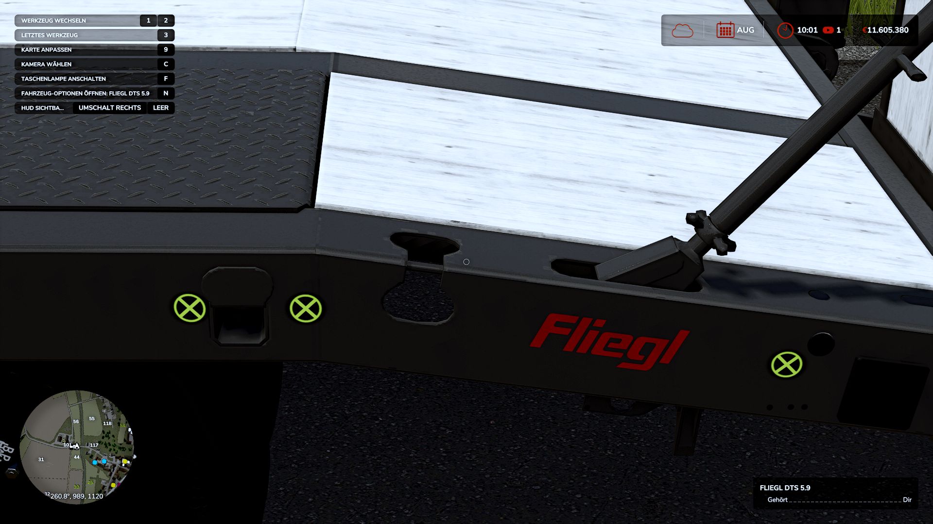 Fliegl Low Loader DTS 5 Modernized v1.0.0.1