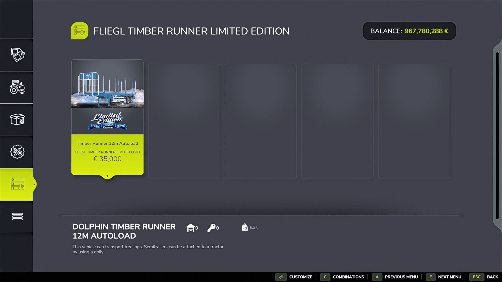 Fliegl Timber Runner Limited Edition v1.0