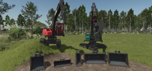 Forestry Excavator Pack v1.0