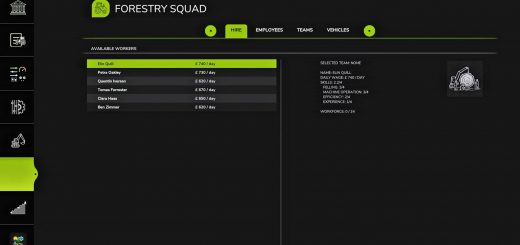 Forestry Squad BETA 2 v1.0