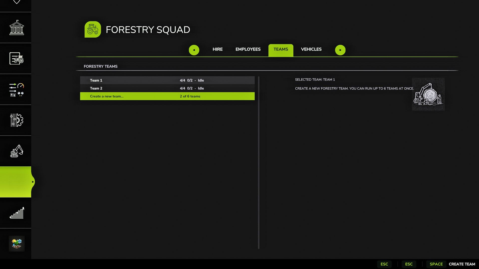Forestry Squad BETA 3 v1.0