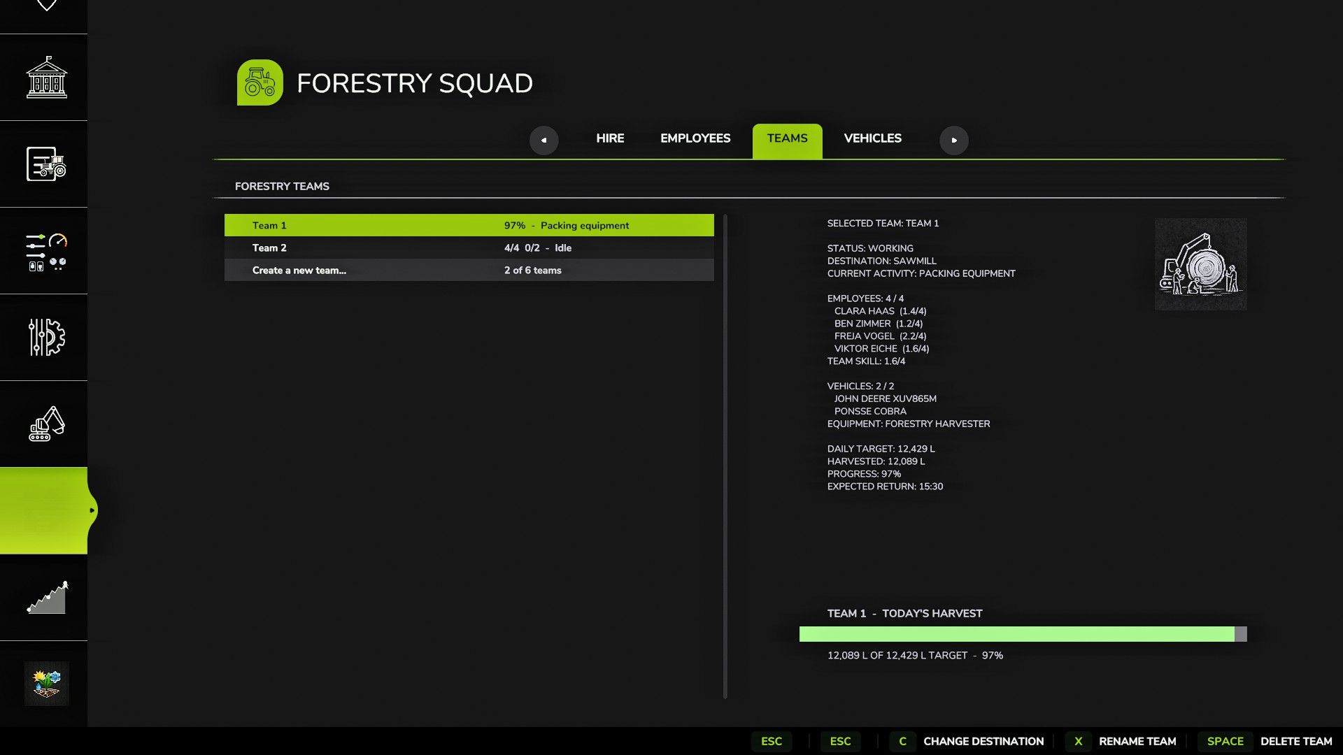 Forestry Squad BETA 4 v1.0