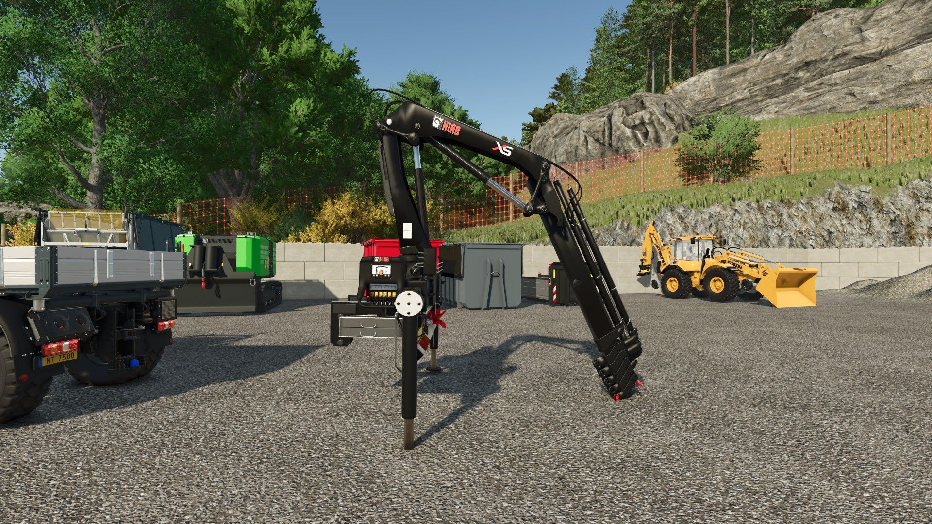 HIAB XS Detachable Rear-Mounted Crane v1.0