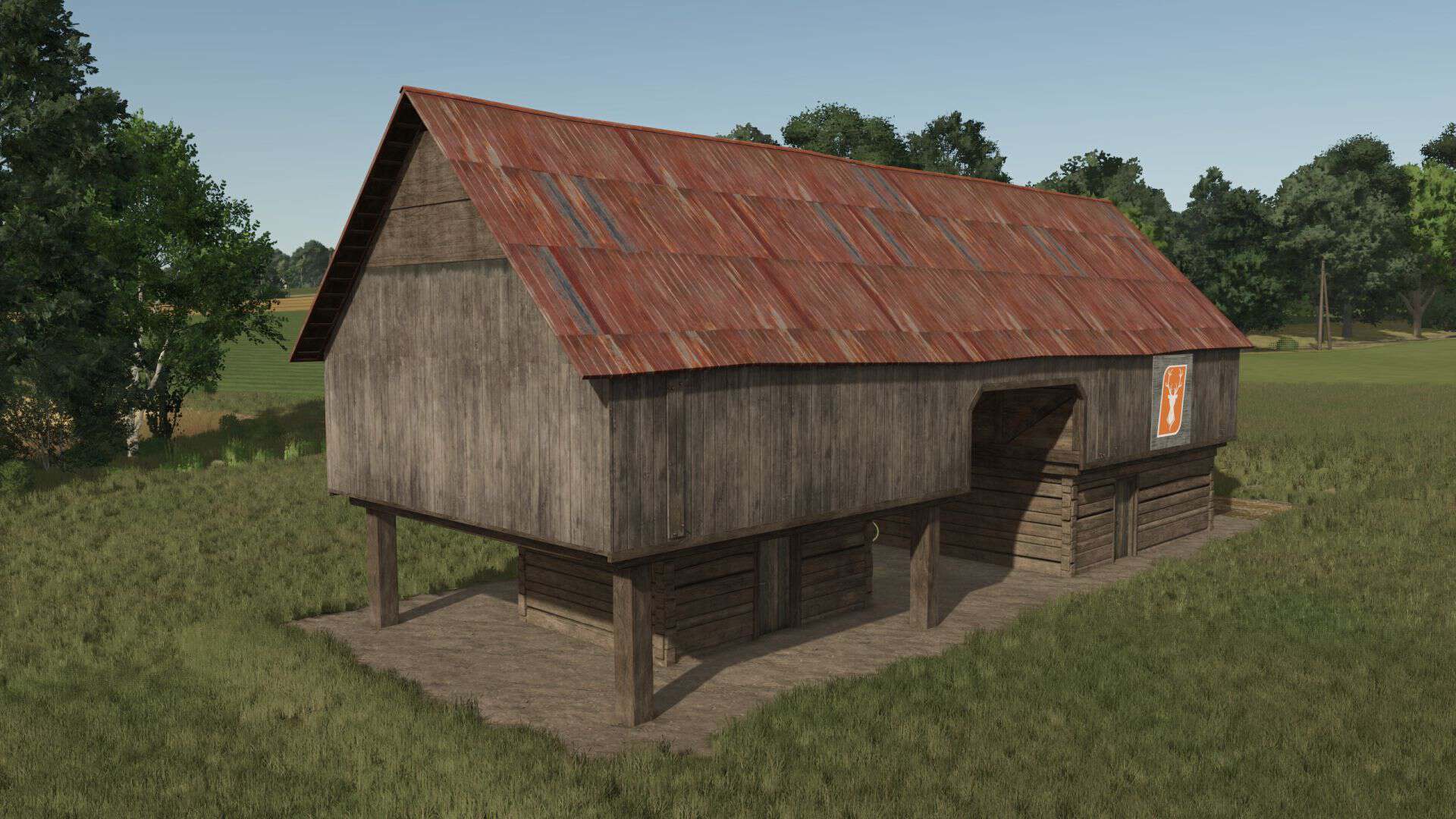Hay dryer in Hirschfeld style v1.0.0.1
