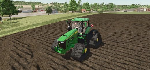 John Deere 8RX Wide Tracks v1.0