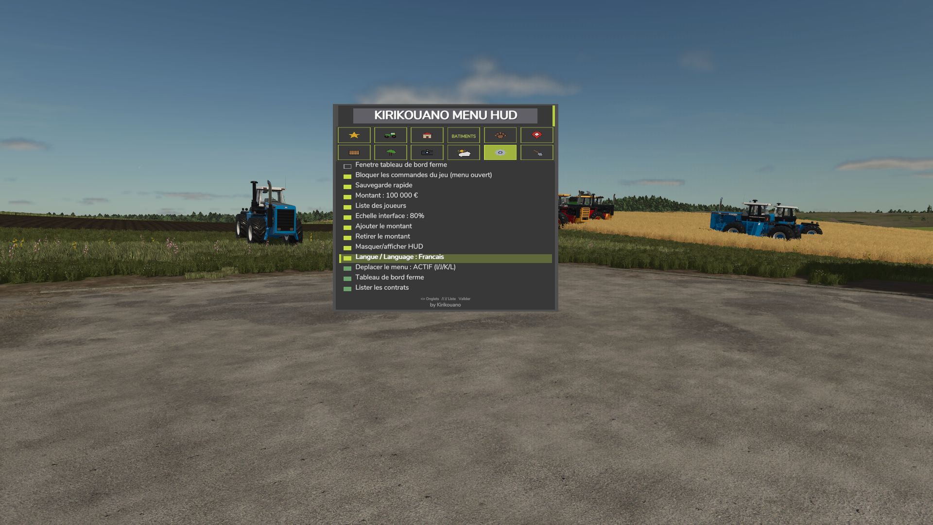 Kirikouano Menu HUD v1.3