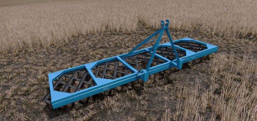 Kulu Agricultural Tools Industrial Rake v1.0