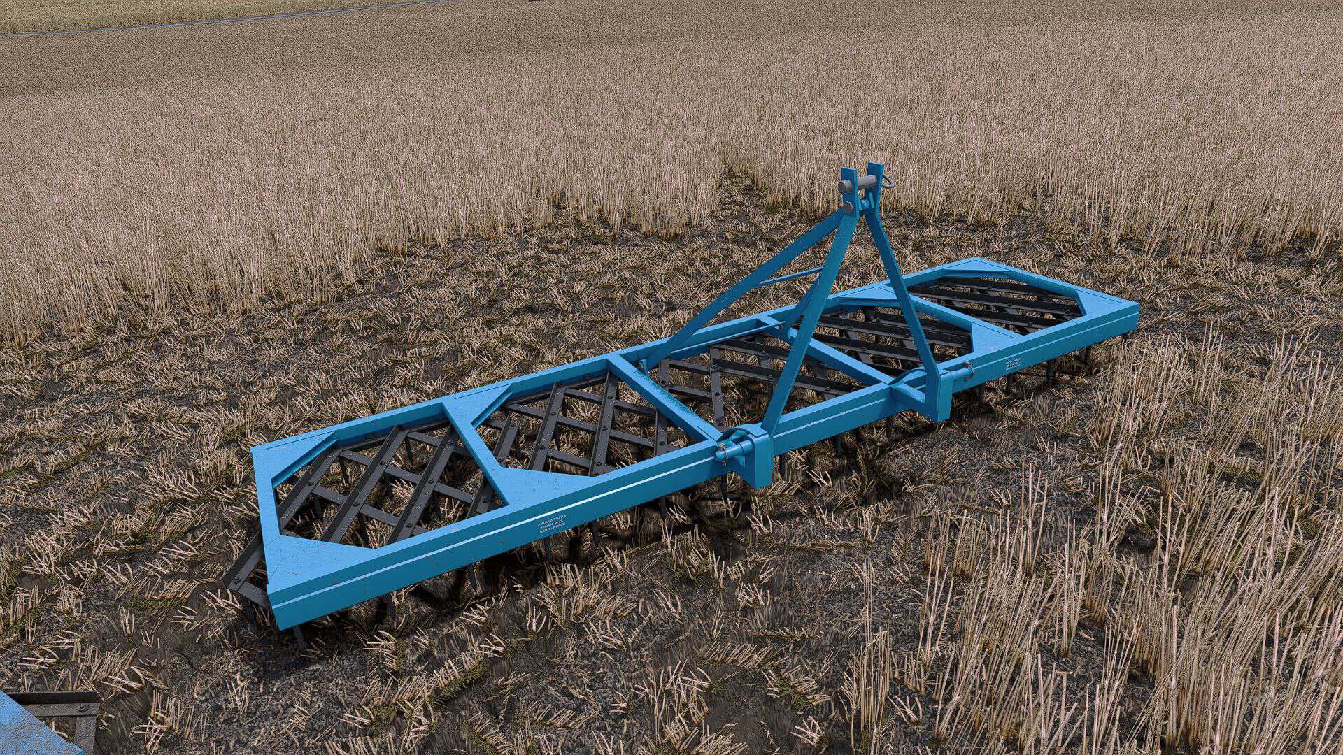 Kulu Agricultural Tools Industrial Rake v1.0
