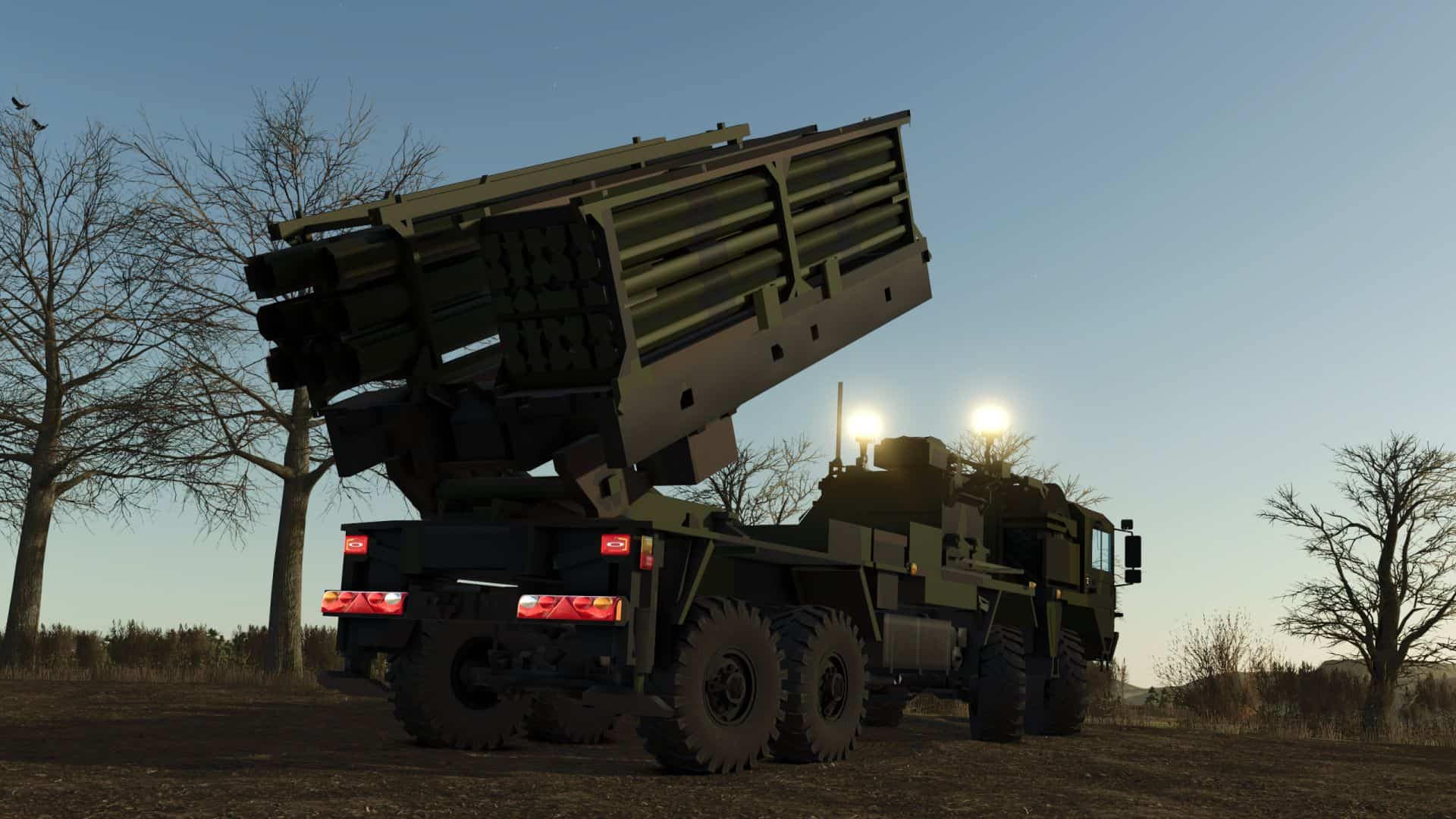 MAN 8×8 Air Defense and Ballistic Missile System v1.0