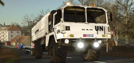 MAN 8×8 Heavy Utility Truck (UN Configuration) v1.0