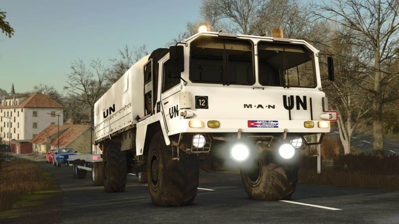 MAN 8×8 Heavy Utility Truck (UN Configuration) v1.0