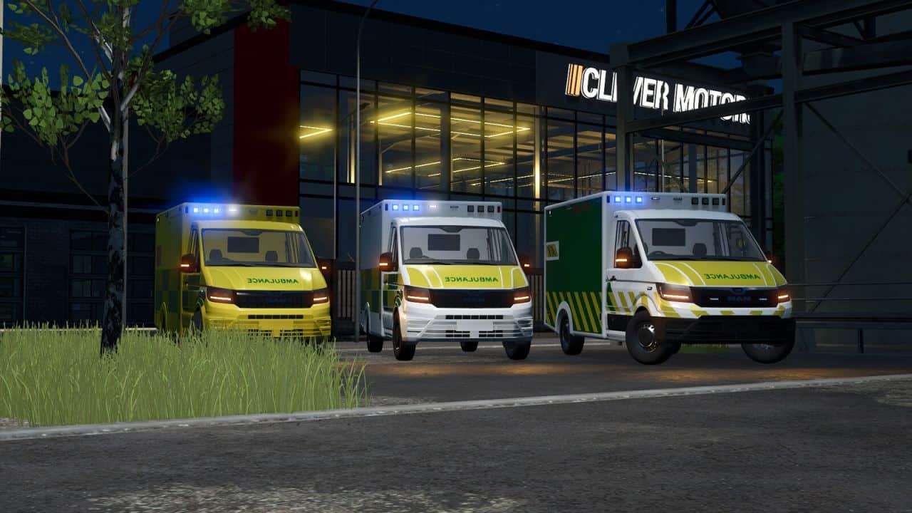 MAN TGE Ambulance v1.0.0.3
