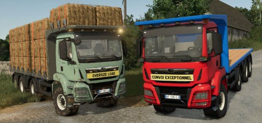 MAN TGS 18.500 Flatbed Autoload v1.5