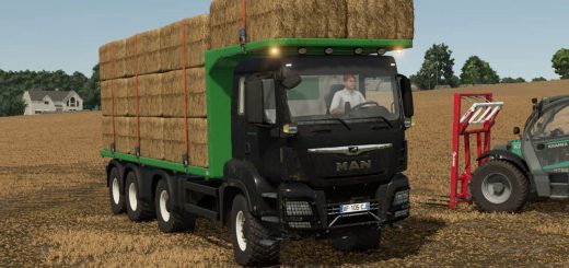MAN TGS 18.500 Flatbed Autoload v1.5.0.1