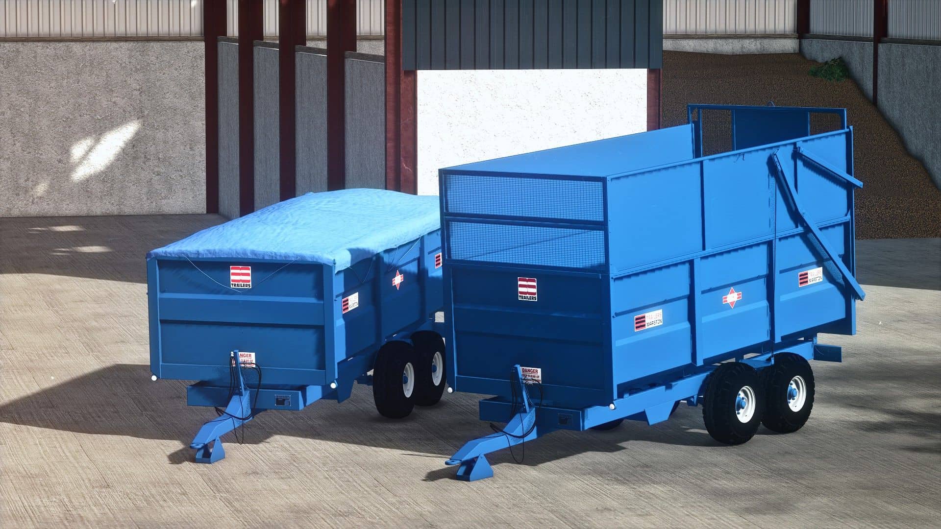 Marston ACE 10 grain and silage trailer v1.0