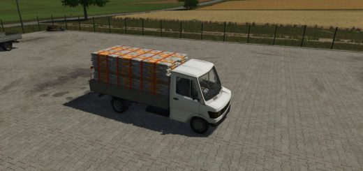 Mercedes Flatbed Truck
