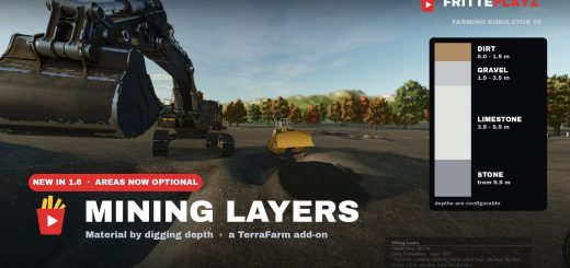 Mining / Pit Layers (TerraFarm Add-on) v1.6
