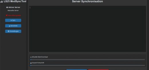 Mod Sync Tool With Server List v1.2