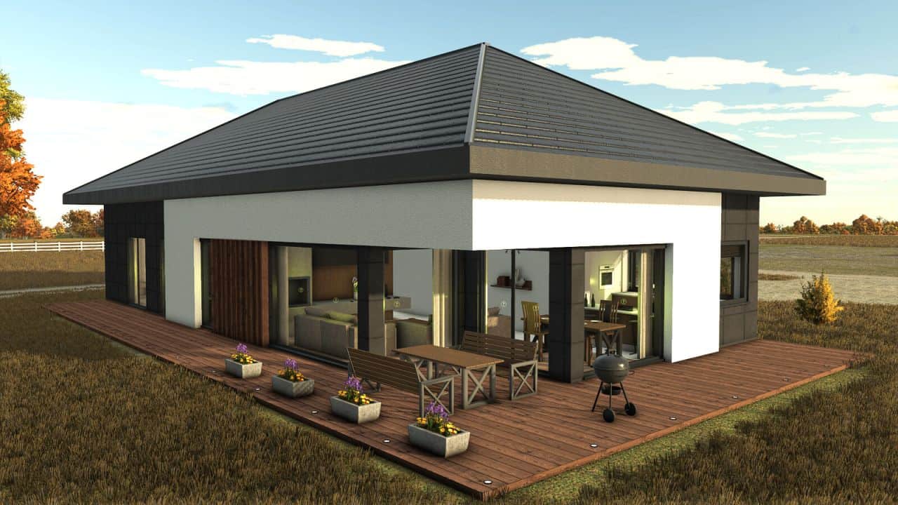 Modern House With Garage v1.0