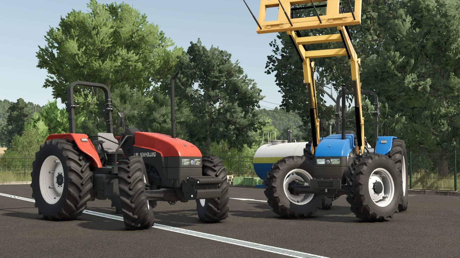 New Holland Series L & TL No Cab v1.0