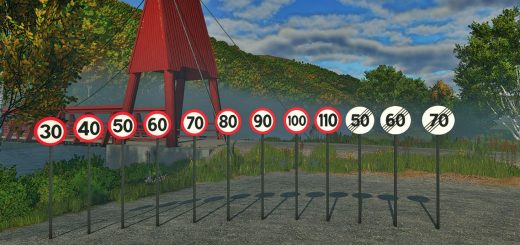 Norwegian Road Sign Pack Placeable v1.0