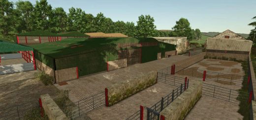 Pack Of Large Cattle Sheds v1.0