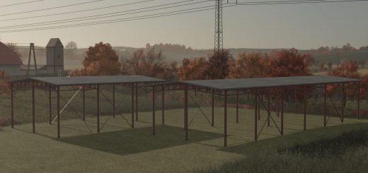 Pack of old bale sheds v1.0
