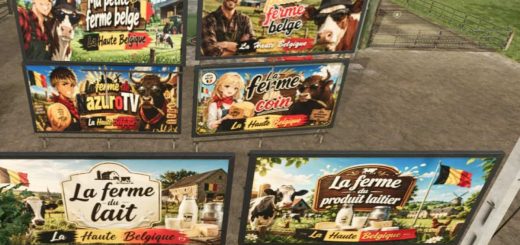Panels for the map “La Haute Belgique” v1.0