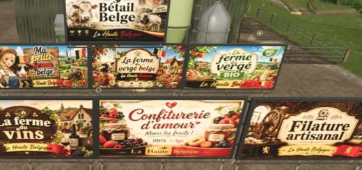 Panels for the map “La Haute Belgique” v1.0.0.1