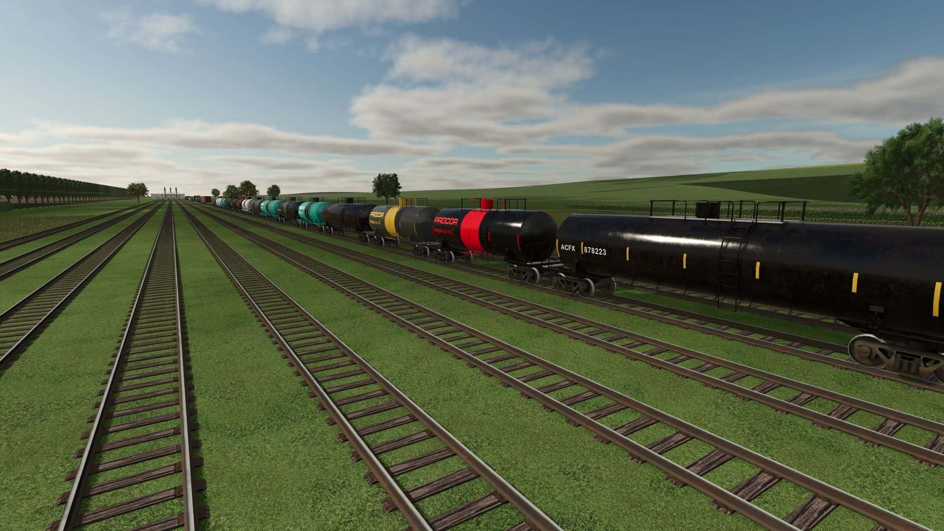 Placeable railway tracks v1.0