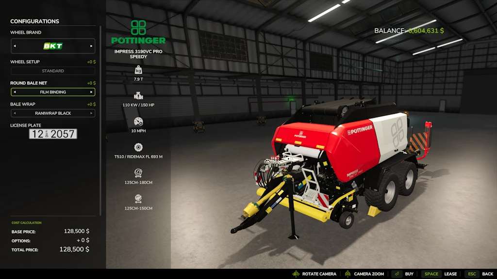 Poettinger Impress 3190 VC PRO Speedy v1.8