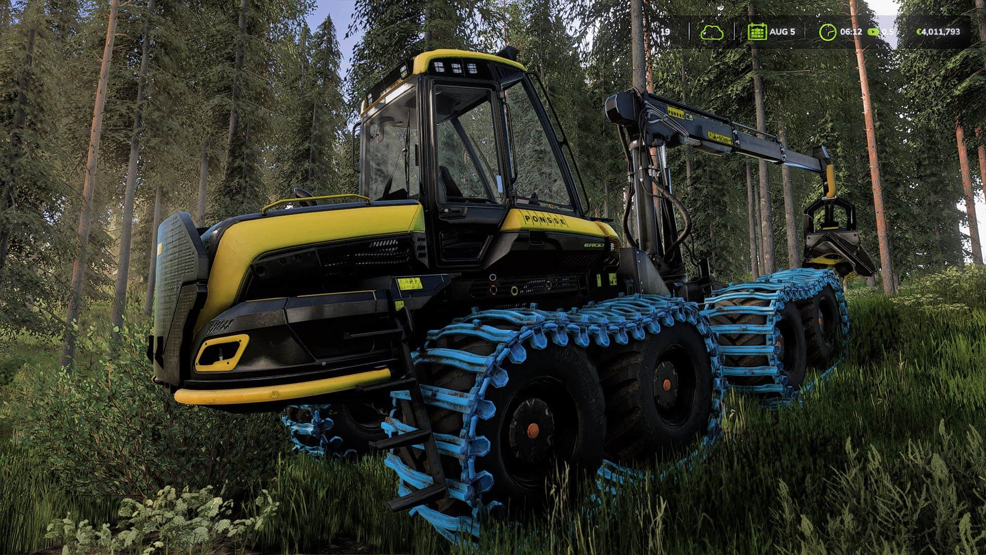 Ponsse Ergo 8w Harvester H8 v1.0