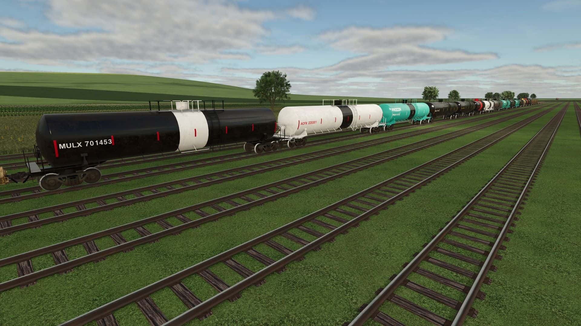 Railway wagons v1.0