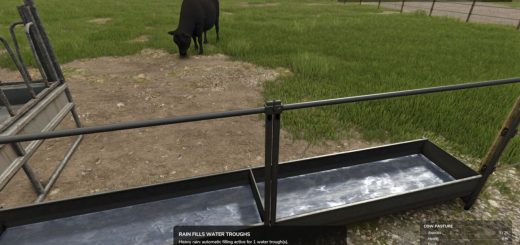 Rain Fills Water Troughs v1.0
