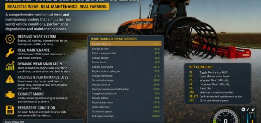 Real Mechanical Wear v1.0.0.2