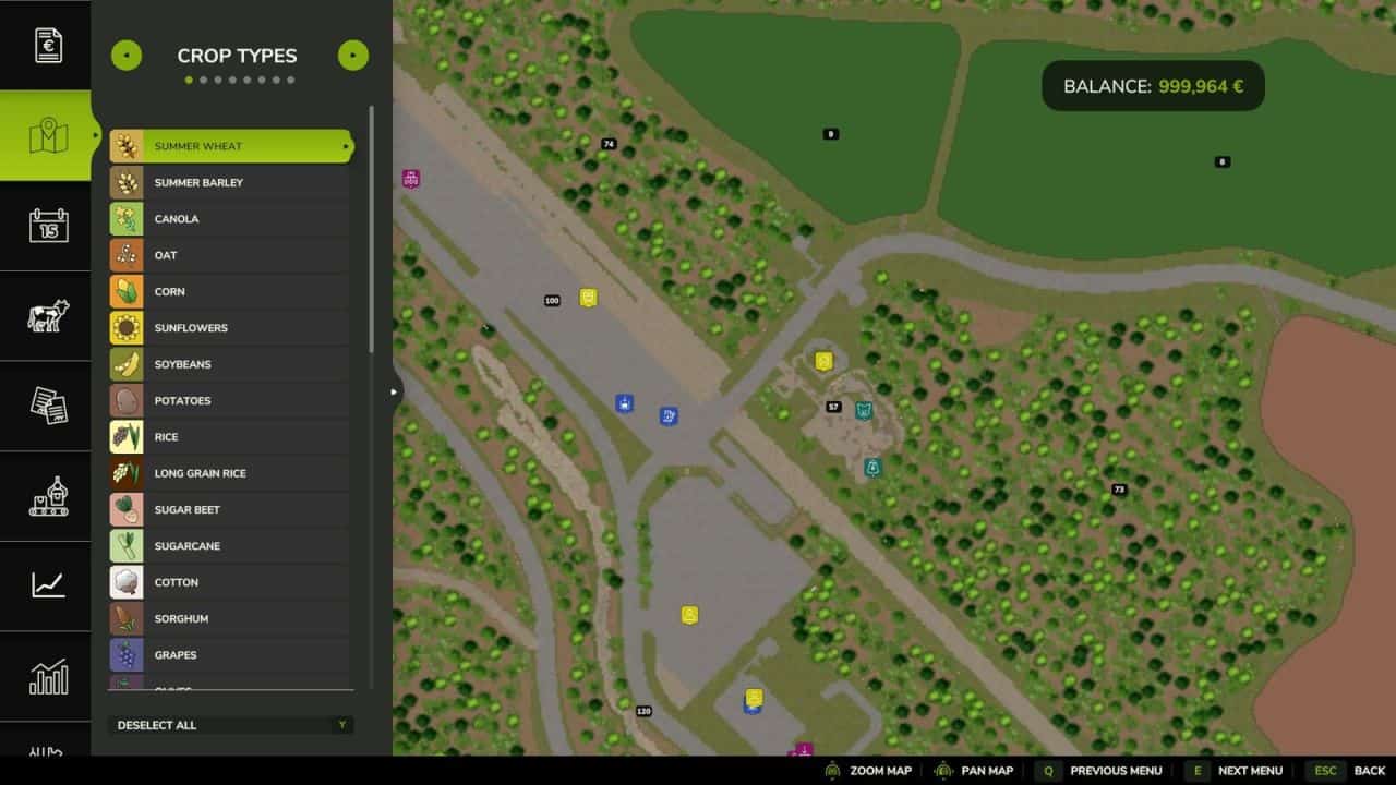 Reveal Farms On The Map v1.0